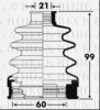 BORG & BECK BCB2896 Bellow, driveshaft